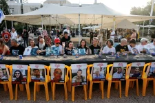 Family members of hostages held in Gaza protesting in Tel Aviv last week.Credit...Amir Cohen/Reuters